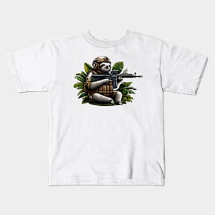 Tactical Sloth Kids T-Shirt